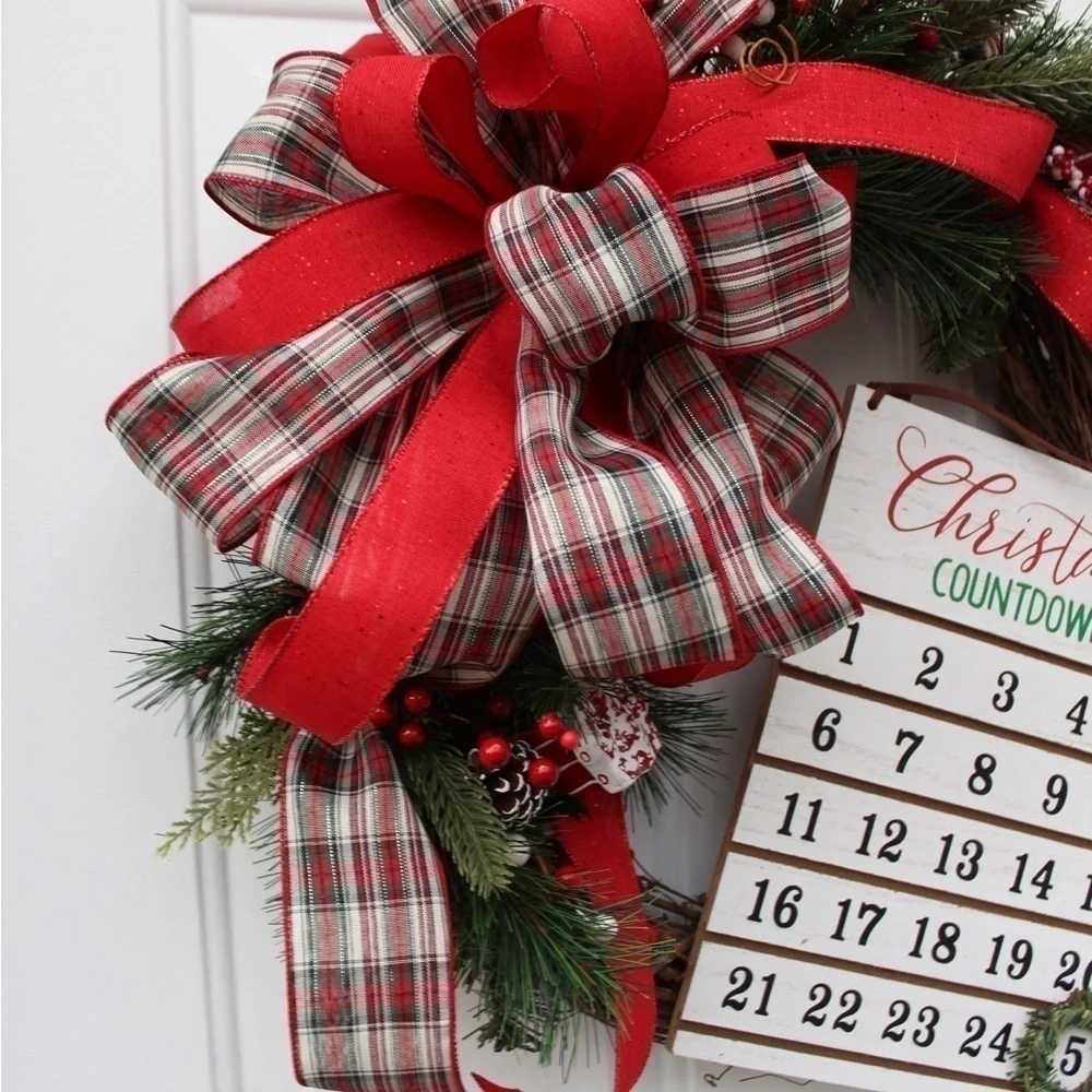 Christmas Advent Calendar Welcome Wreath